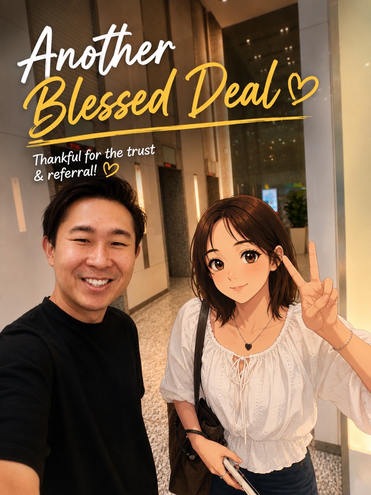 Another blessed deal — thankful for the trust and referral